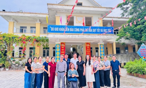 Quảng Trị: Khảo sát, đánh giá nhu cầu hỗ trợ bữa ăn bán trú và trang thiết bị phục hồi chức năng